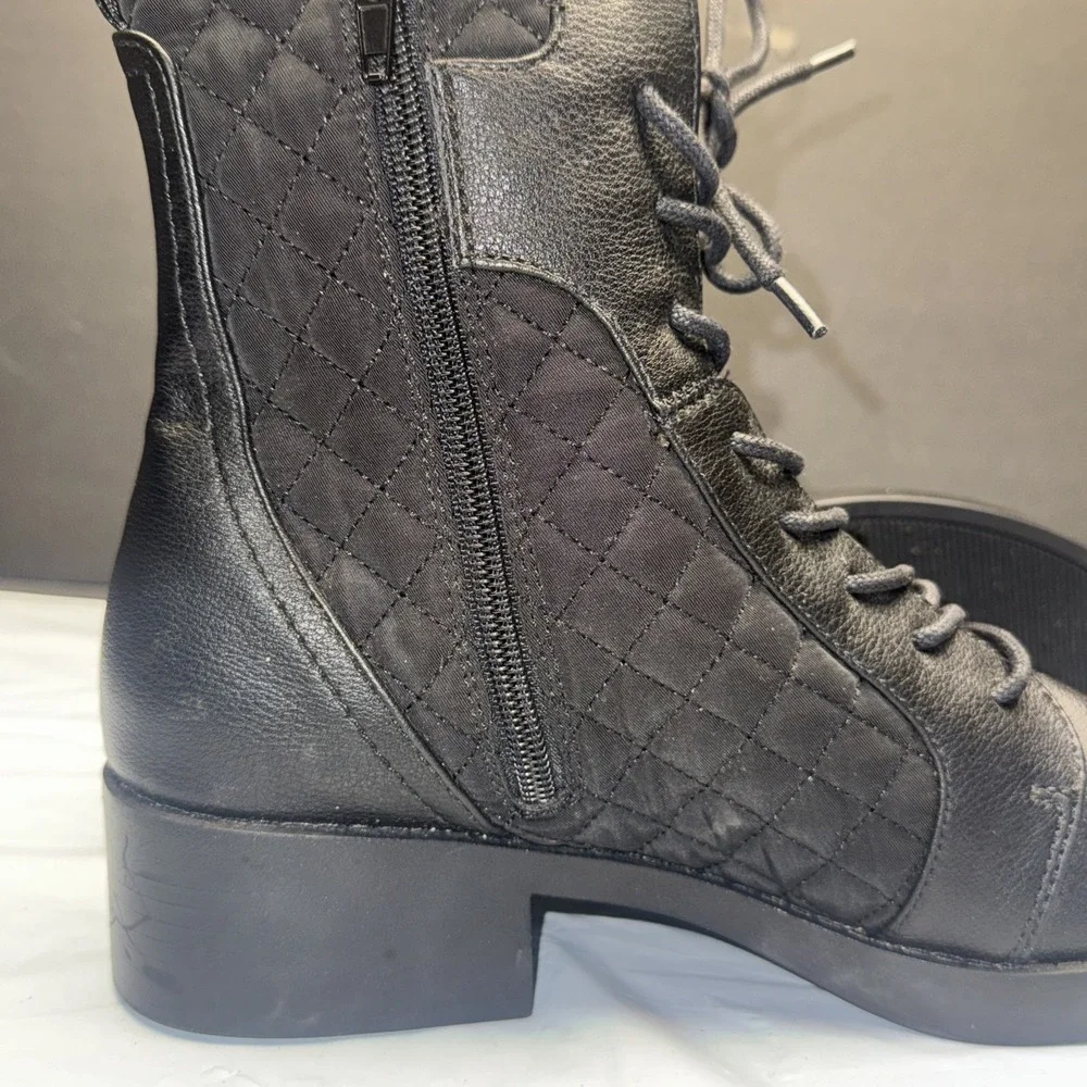 Rocket Dog Pearly Black Boots Women's Size‎ 9